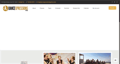 Desktop Screenshot of danceexpressionsbyerica.com